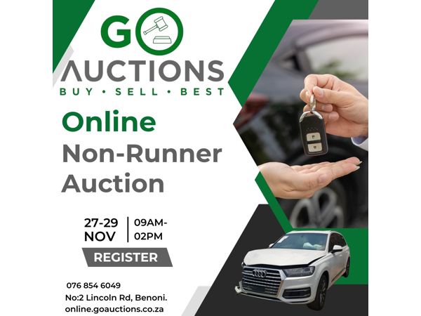 Online Non-Runner Auction 27 - 01 December 2023